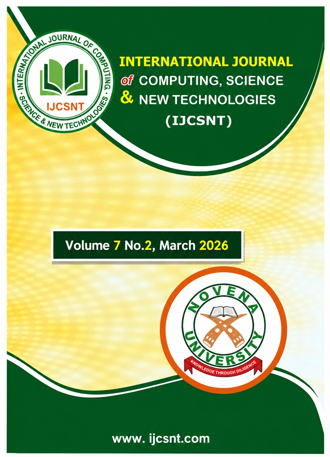 					View Vol. 7 No. 2 (2026): International Journal of Computing, Science, and New Technologies (IJCSNT) Vol. 7 No. 2, MARCH 2026
				